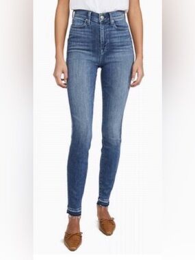 AYR sz 29 The Riser skinny jean in neon Jupiter denim wash good pre owned cond